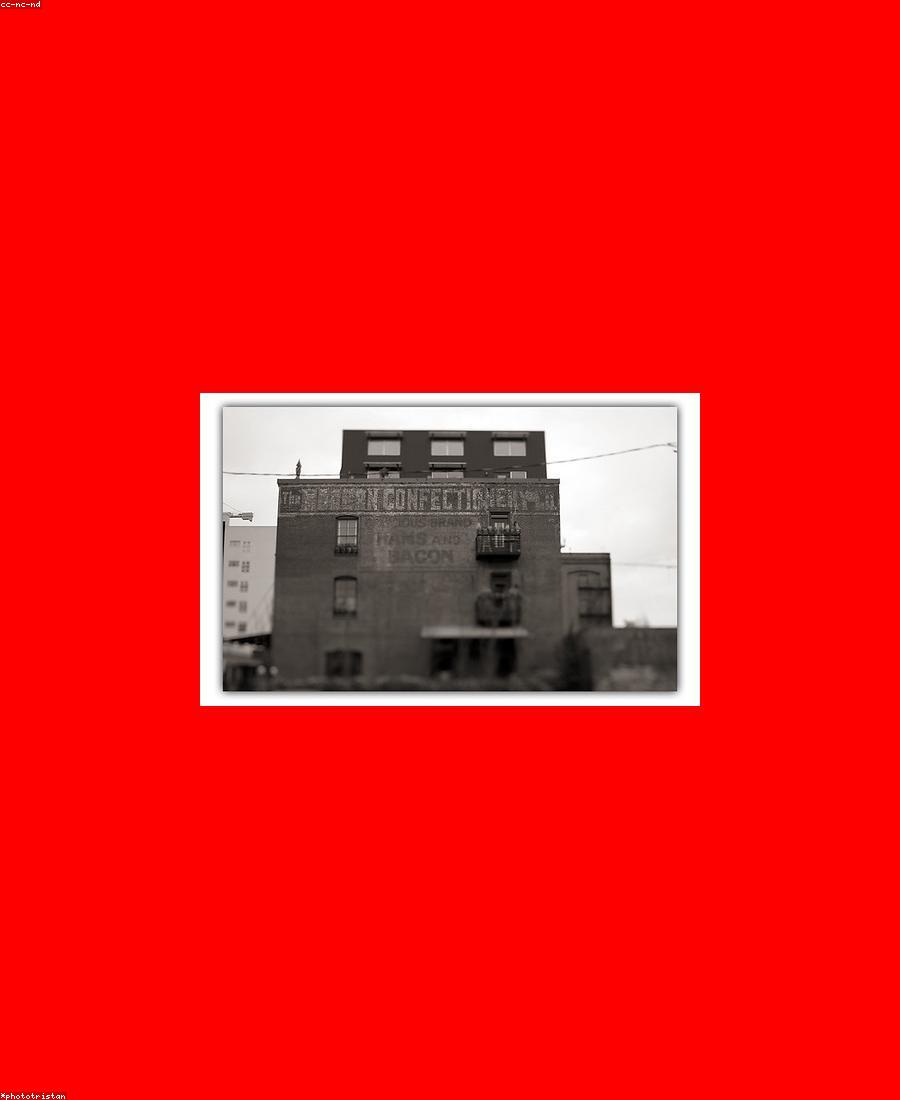Foundry Lane Lofts — a converted brick warehouse with new steel balconies.